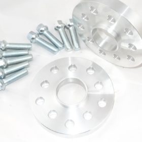 DYSTANSE 20mm 5x100 mm i 5x112 mm + 10 ŚRUB M14x1,5 do Audi , Volkswagen